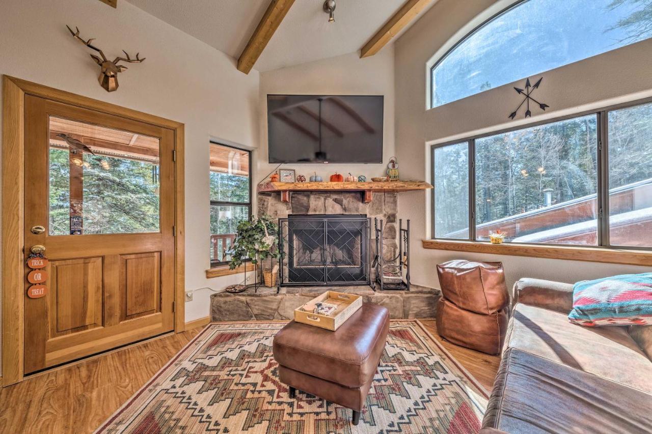 Charming Coppertop Cloudcroft Cabin 3 Mi To Ski Exterior foto